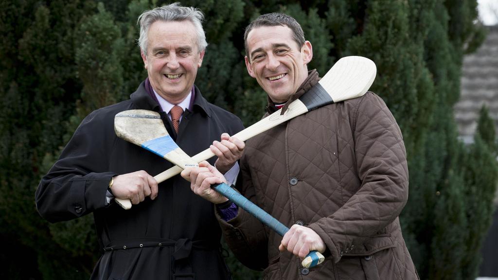 Jim Bolger and Davy Russell are on the money with their Hurling For Cancer Research fundraiser – which has raised over €300,000 for the Irish Cancer Society