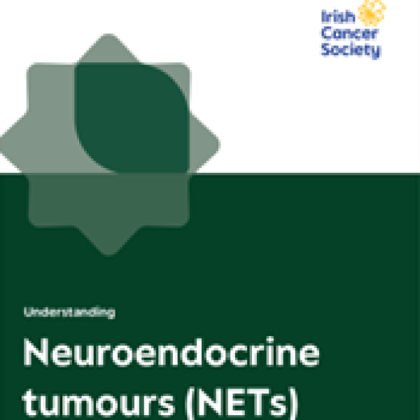 Cover of the neuroendocrine tumours booklet