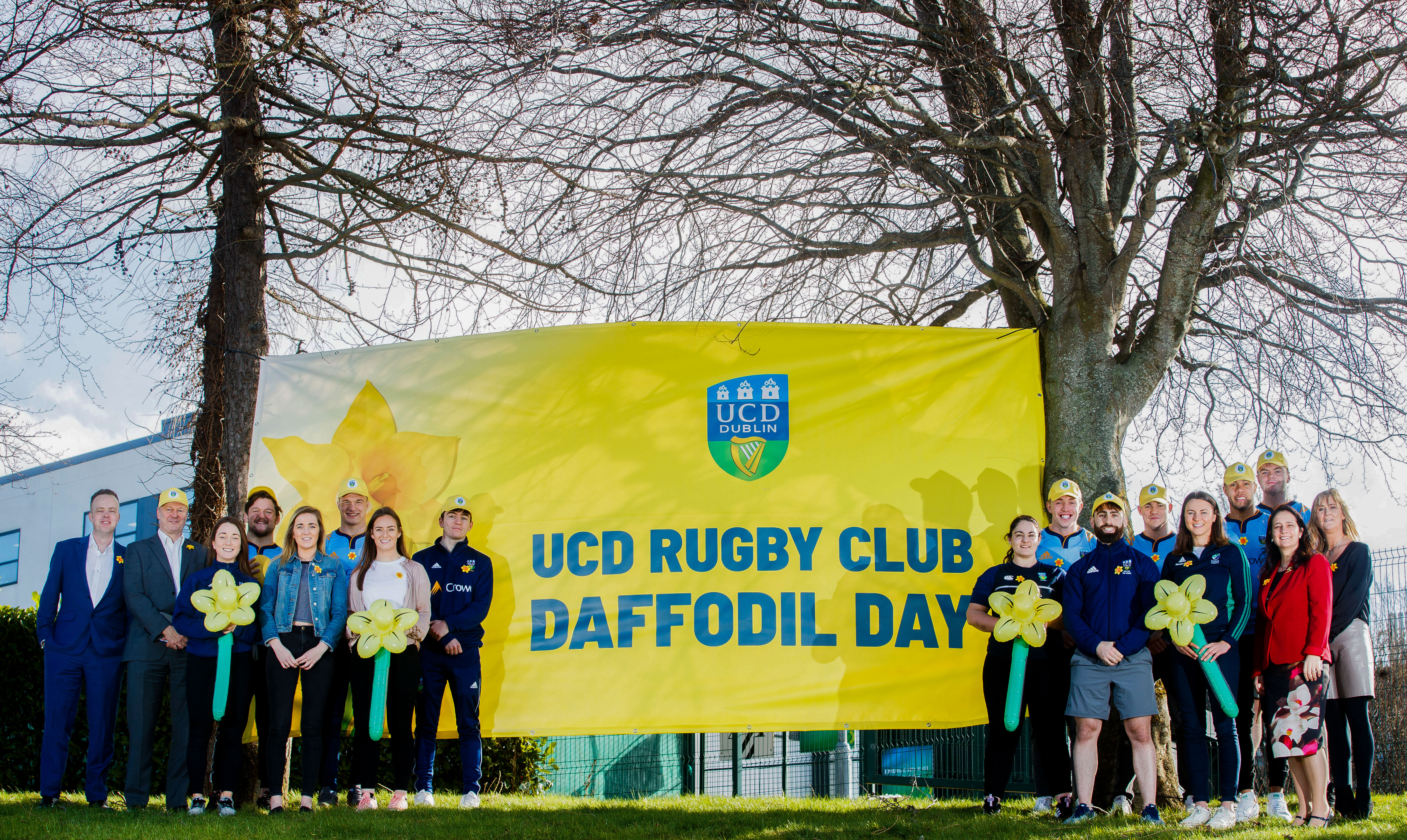 UCD Rugby Club on Daffodil Day