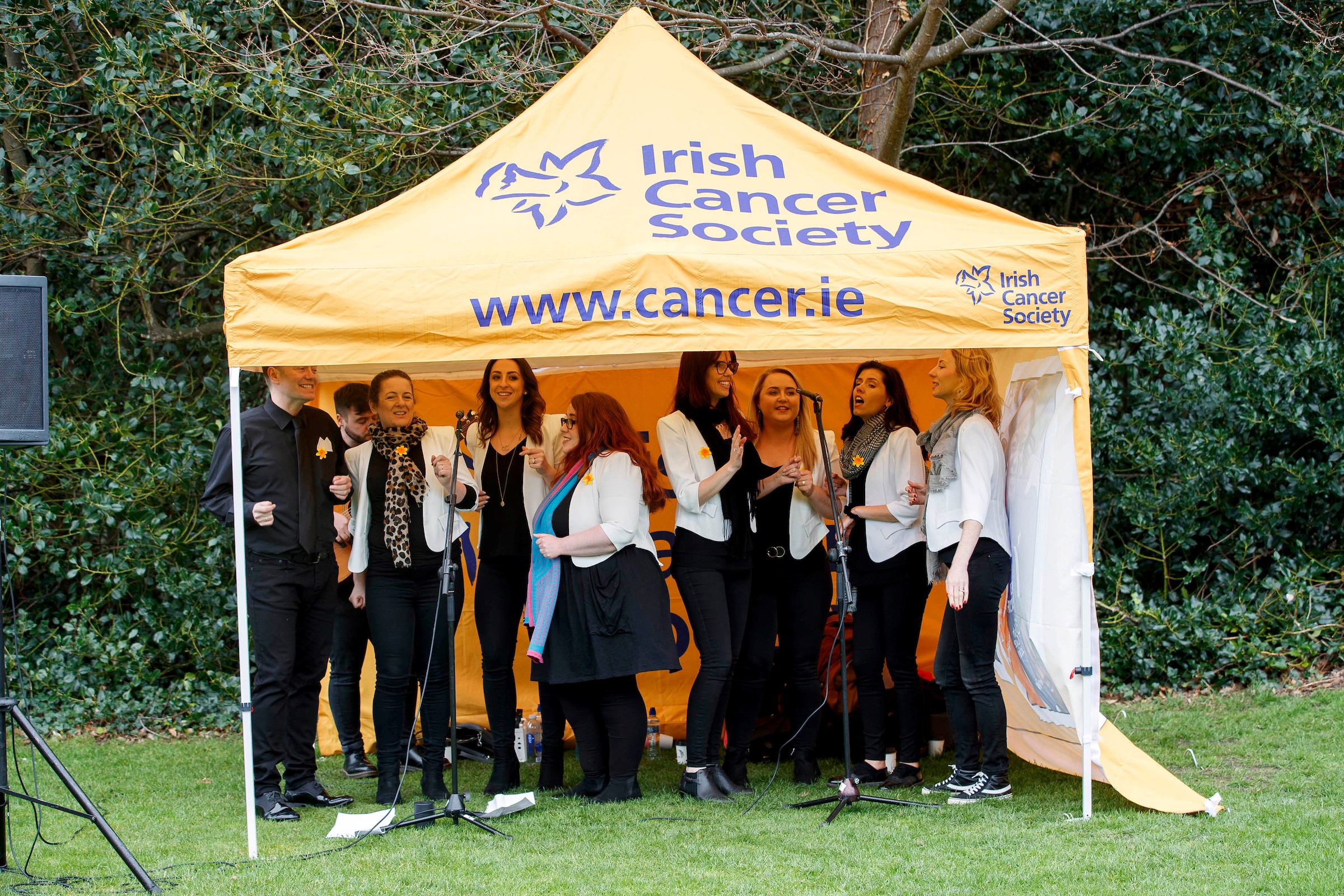 Dublin Gospel Choir in the Garden of Hope