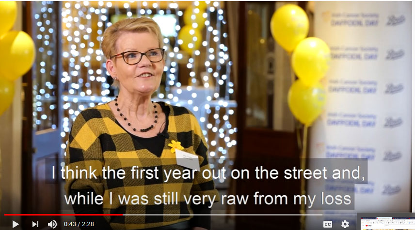 Jean Coulter, Daffodil Day volunteer in Drogheda