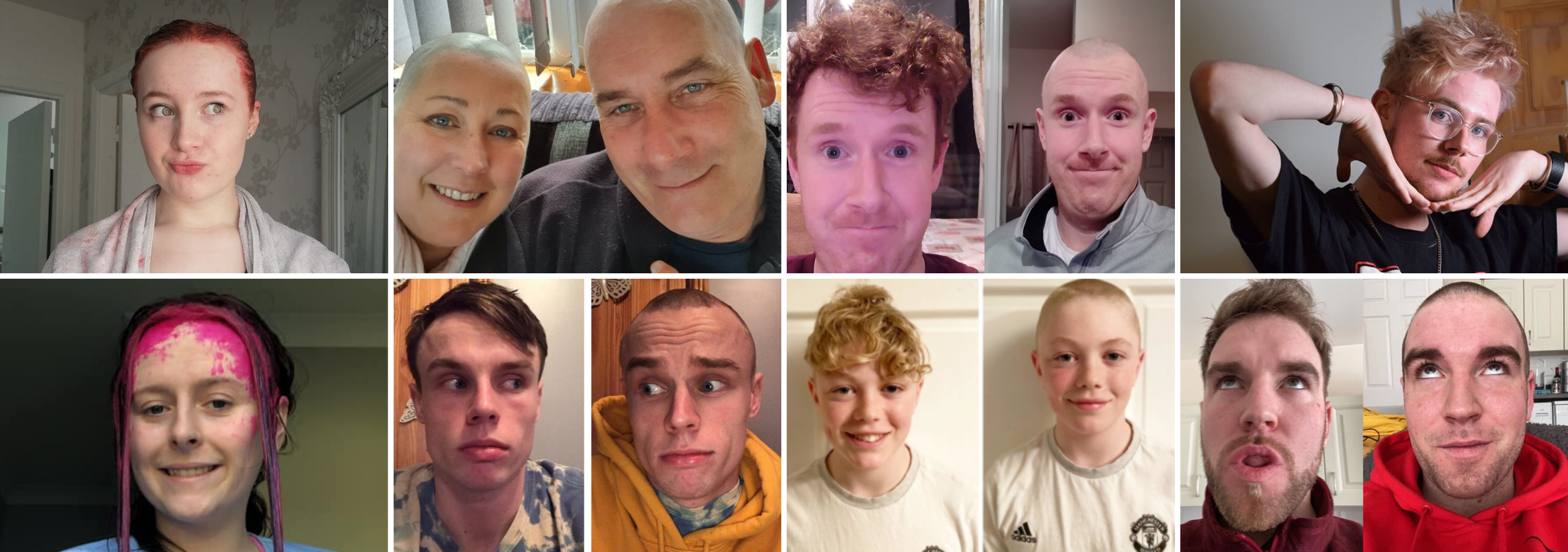 Shave or Dye fundraising from home