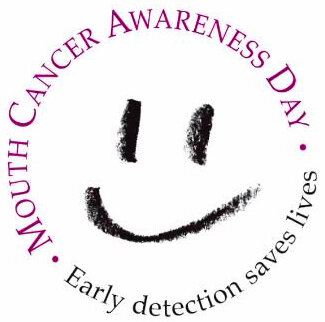 mouth neck cancer logo