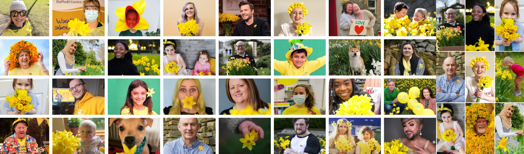 Daffodil Day 2021 collage