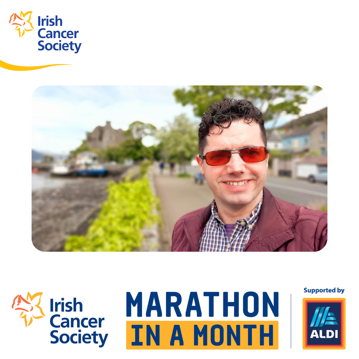 “The Irish Cancer Society was an invaluable support to our family during our darkest days" - Pádraig Hanratty 