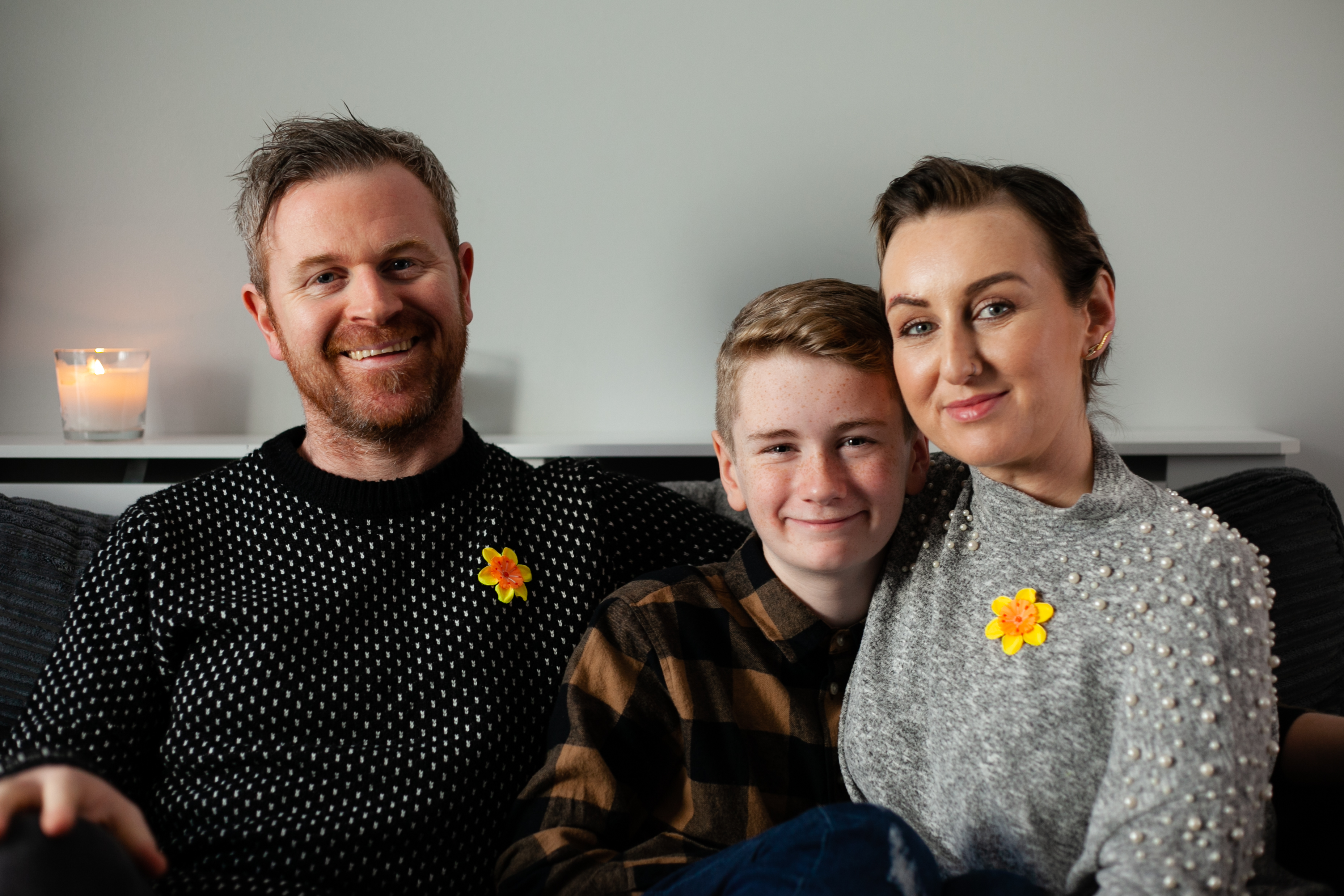 Donna Marie and family