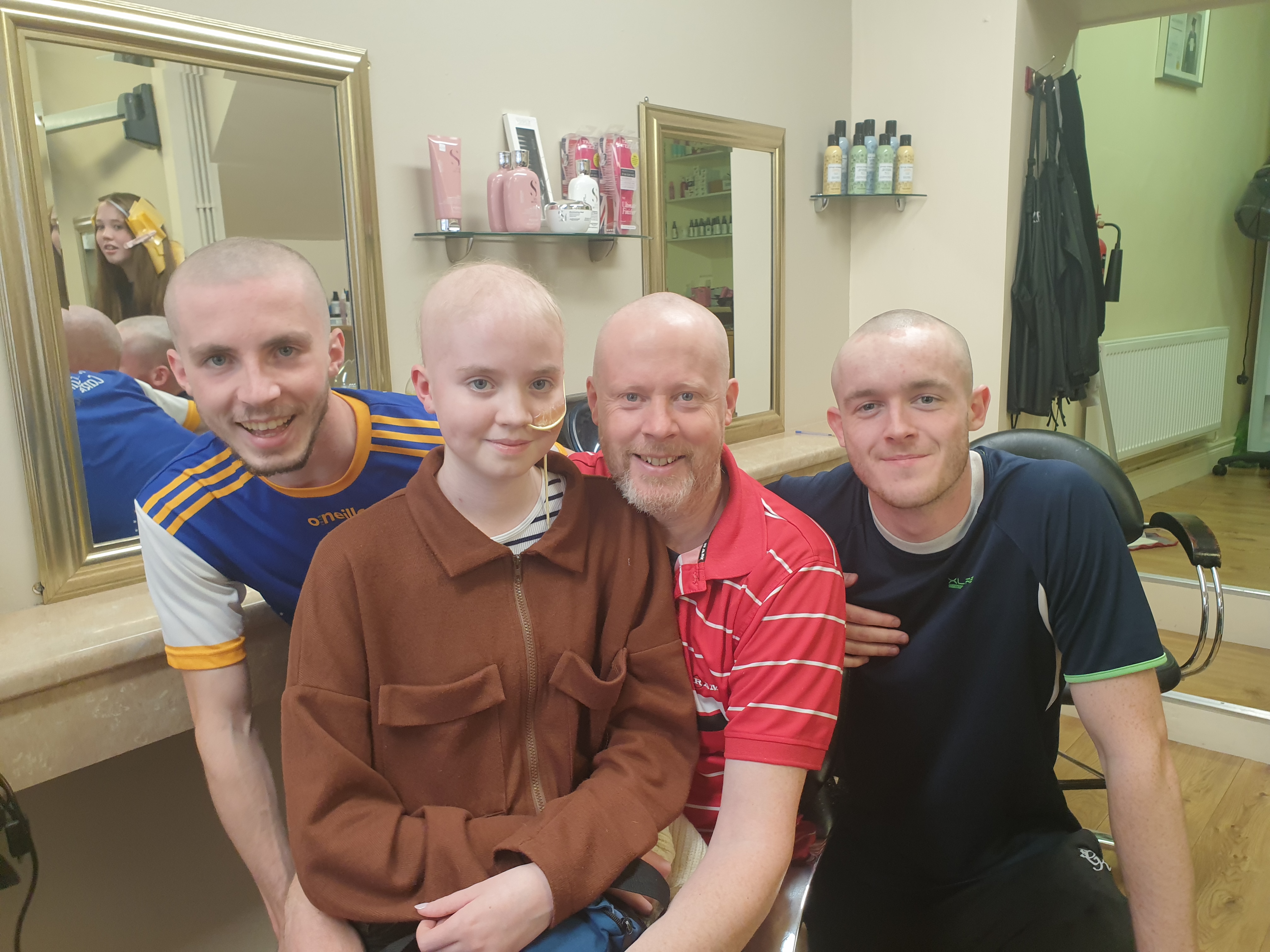 Shave or Dye – The Walsh family 
