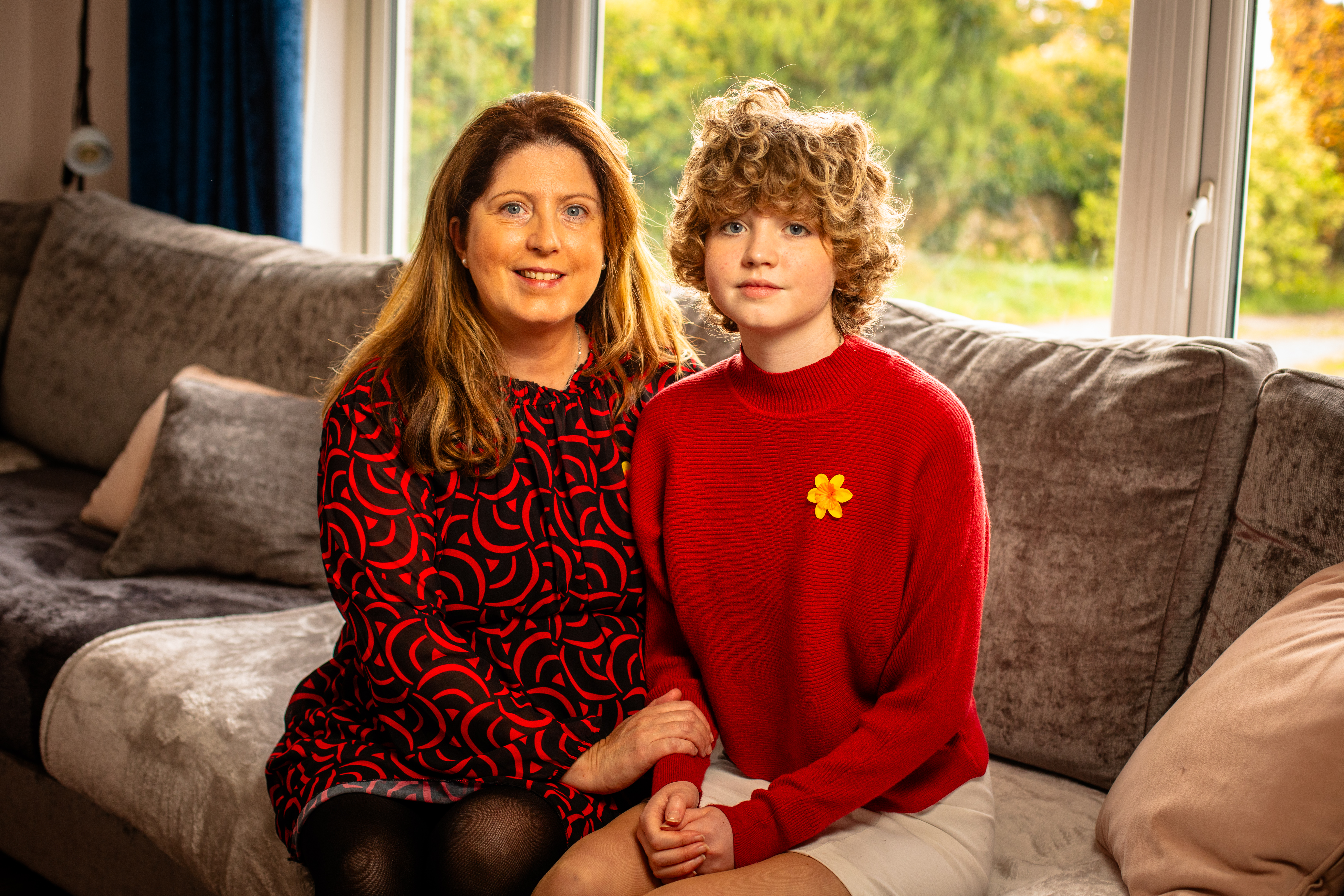 Mum and daughter diagnosed with cancer just months apart urge public to go all in this Daffodil Day