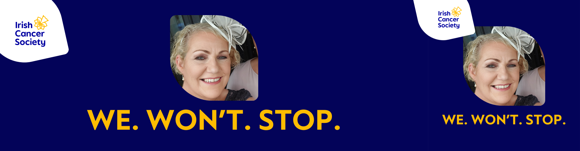 “I had gone from having coffee at my desk in work to being told I had cancer a short time later." -Aileen's story