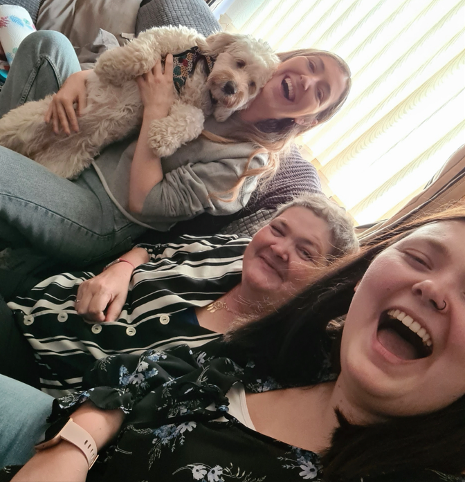Sarah Walsh, sister + mum