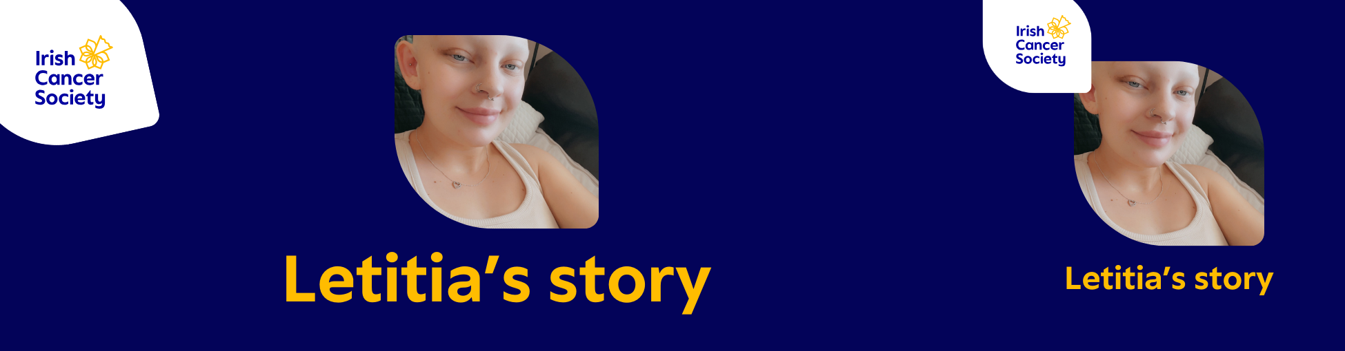 Letitia's story: “This was the absolute last thing I expected, and I can’t really describe how I felt at that moment receiving that news. Total shock doesn’t really cover it”