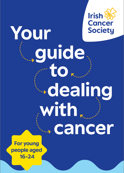 Cover of booklet for 16-24-year-olds with cancer