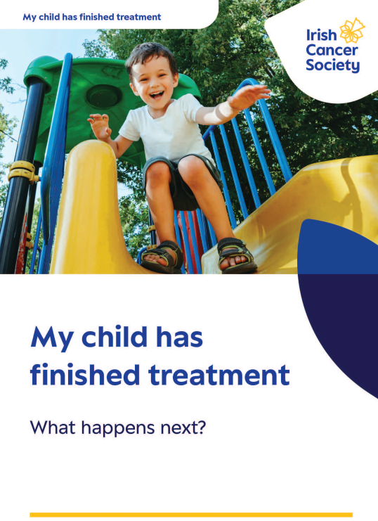 My child has finished treatment - what happens next?