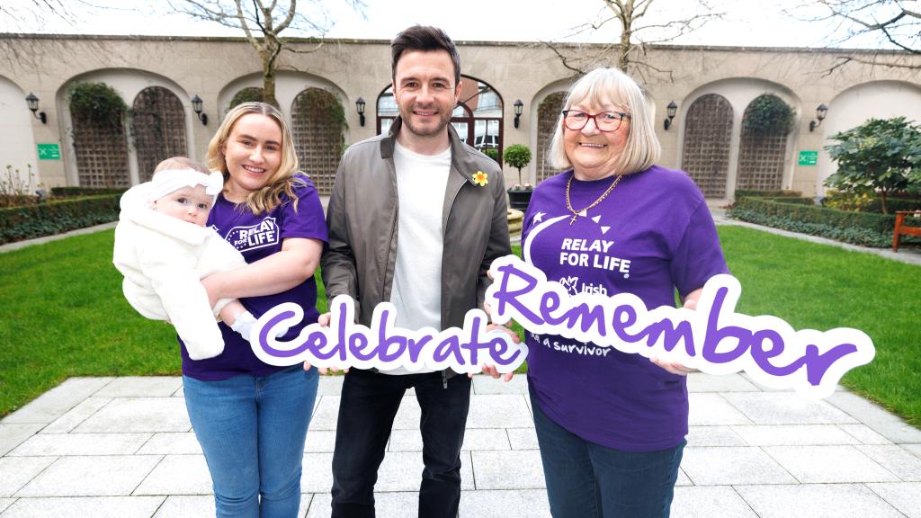 shane filan and relay volunteers