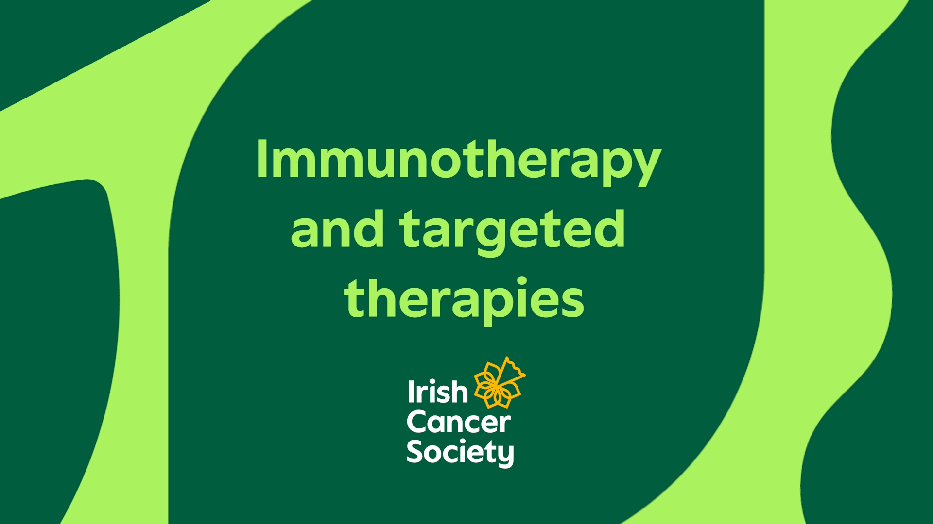Immunotherapy and targeted therapies playlist