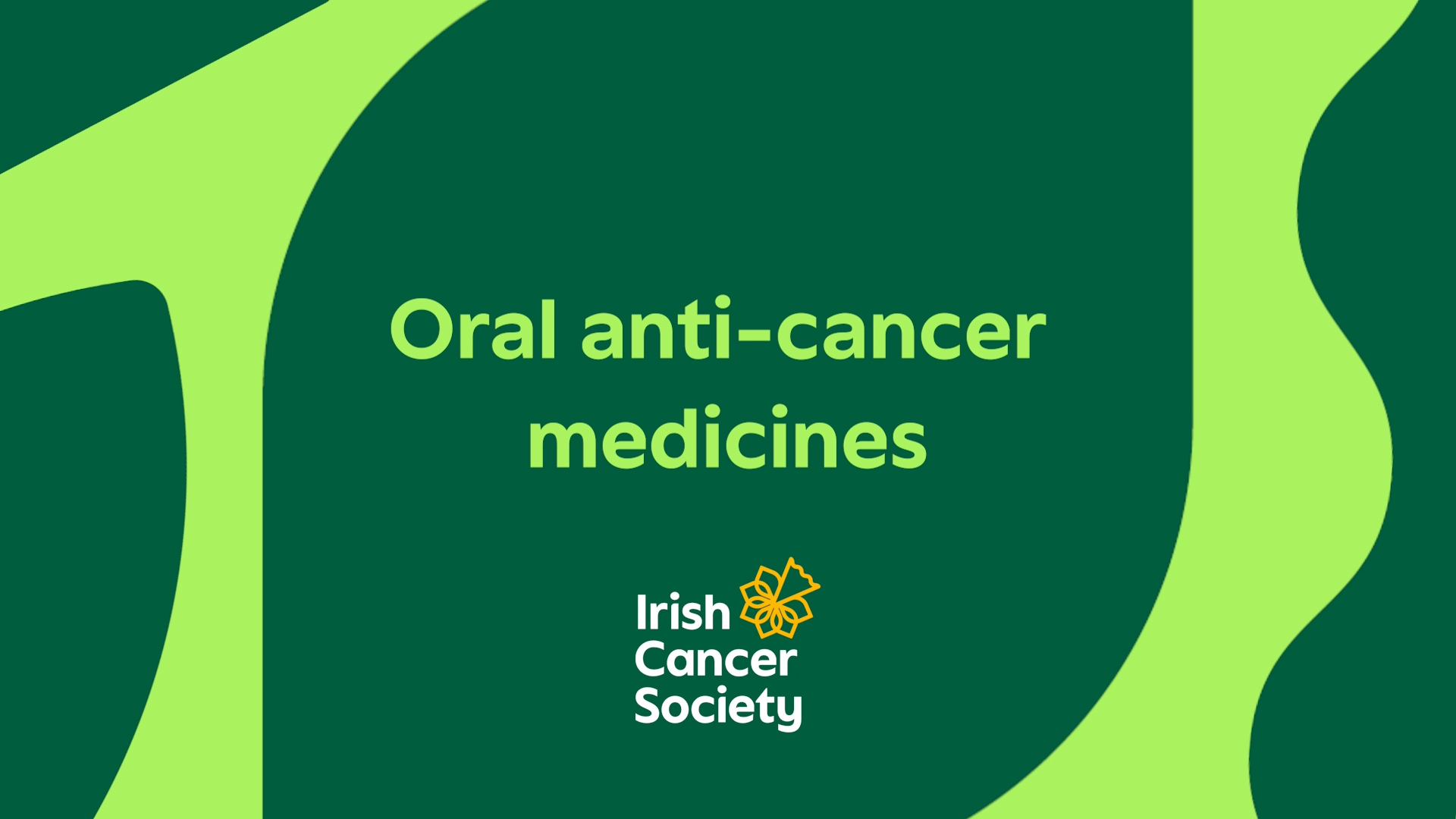 Oral anti-cancer medicines playlist