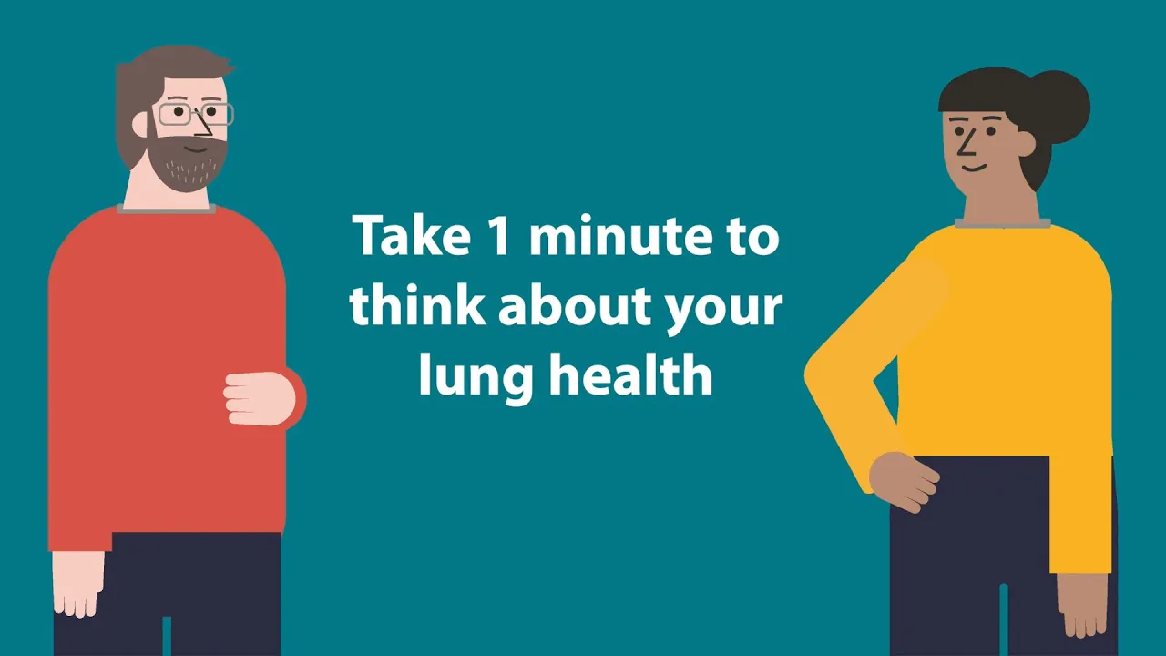 Take 1 minute to think about your lung health