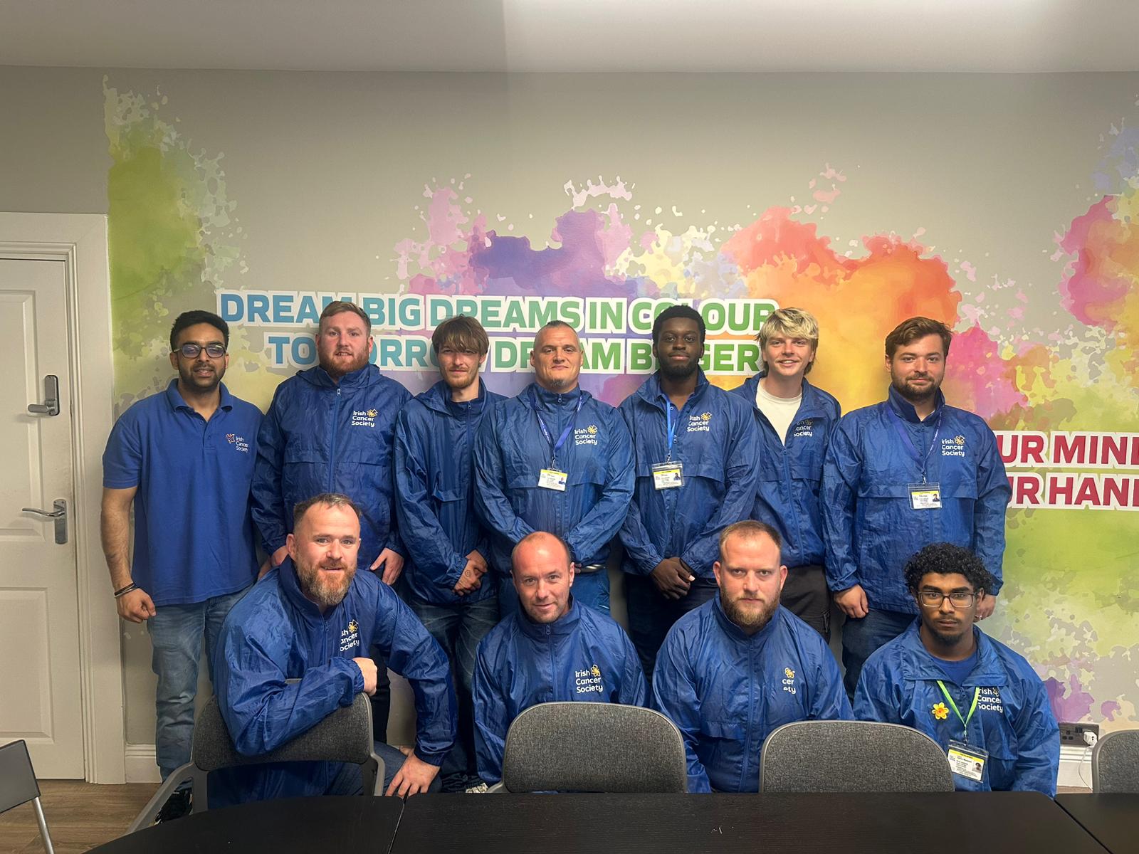 Irish Cancer Society Door to Door Team