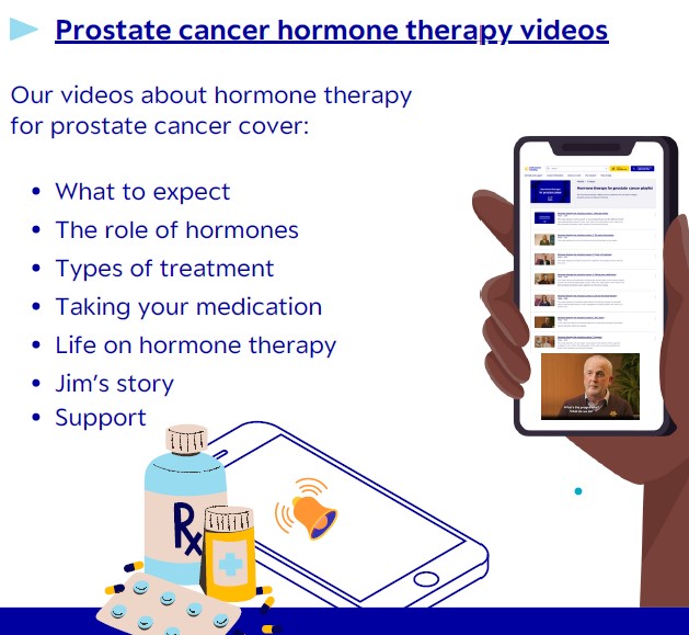  Hormone therapy for prostate cancer programme information