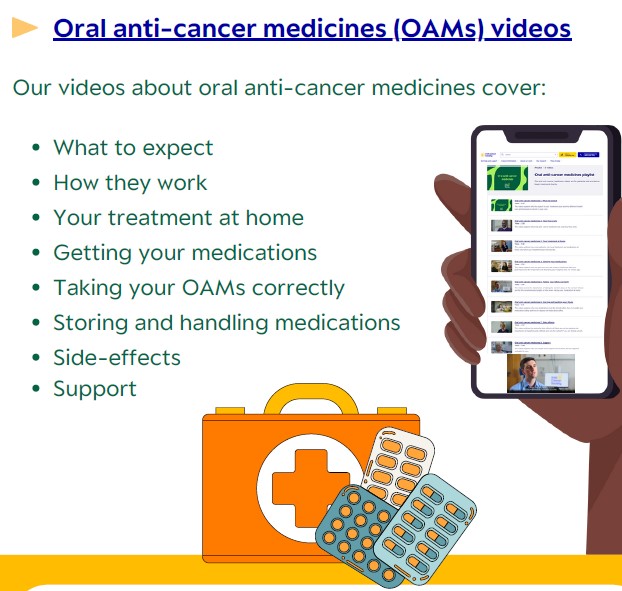 Oral anti-cancer medicines video programme information