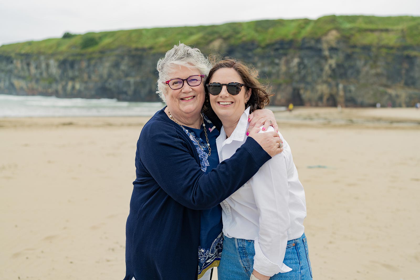 Katie and her mom - Big Pink Breakfast Ambassador 2025