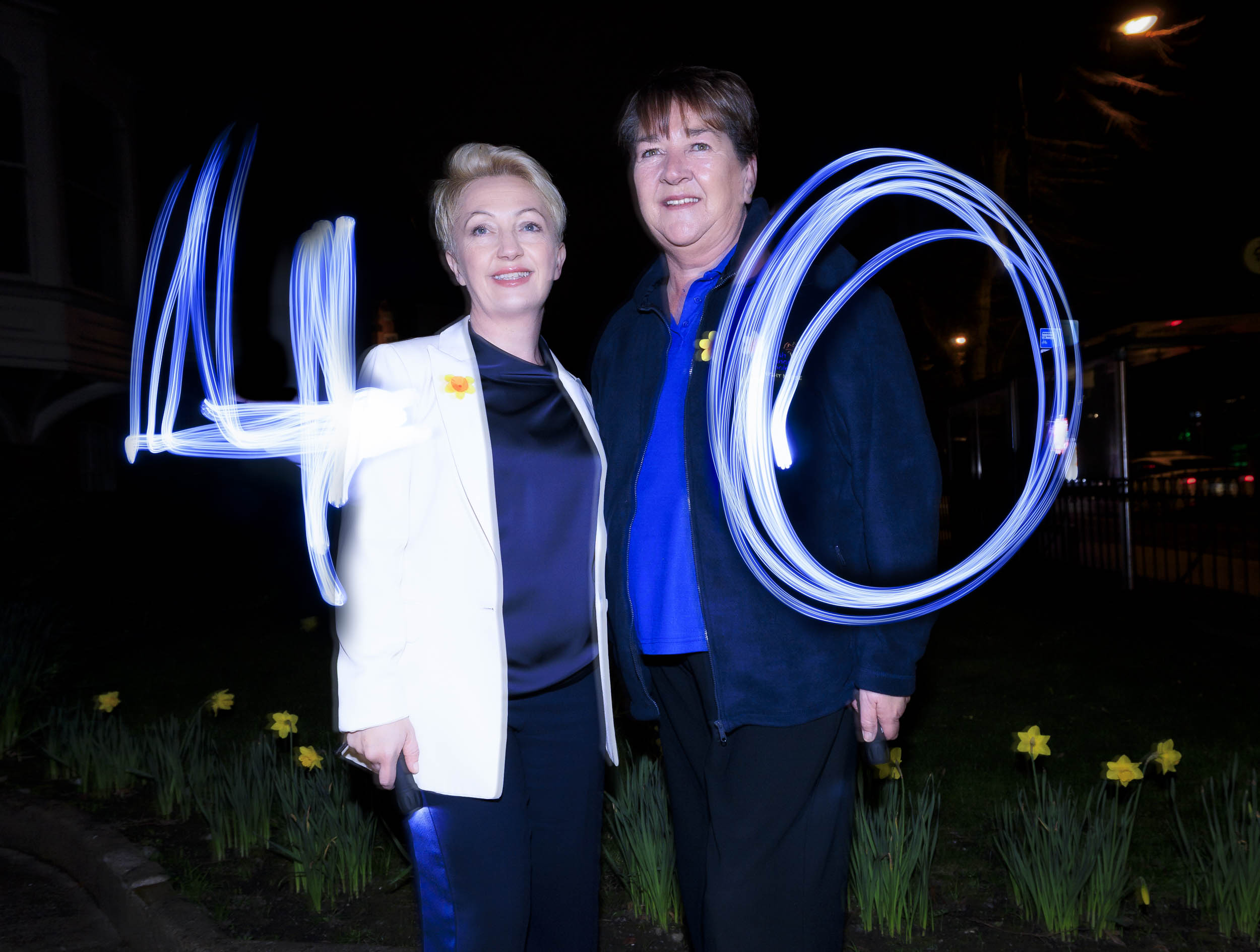 Nikki Gallagher, CEO Irish Cancer Society and Anne Freeman-Rahill, Irish Cancer Society Night Nurse
