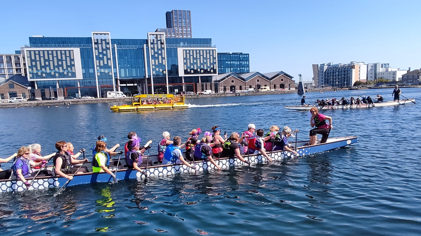 Press Release: Breast cancer survivor and Irish Cancer Society Board of Directors member shares excitement at participating in French regatta as part of breast cancer dragon boat team 