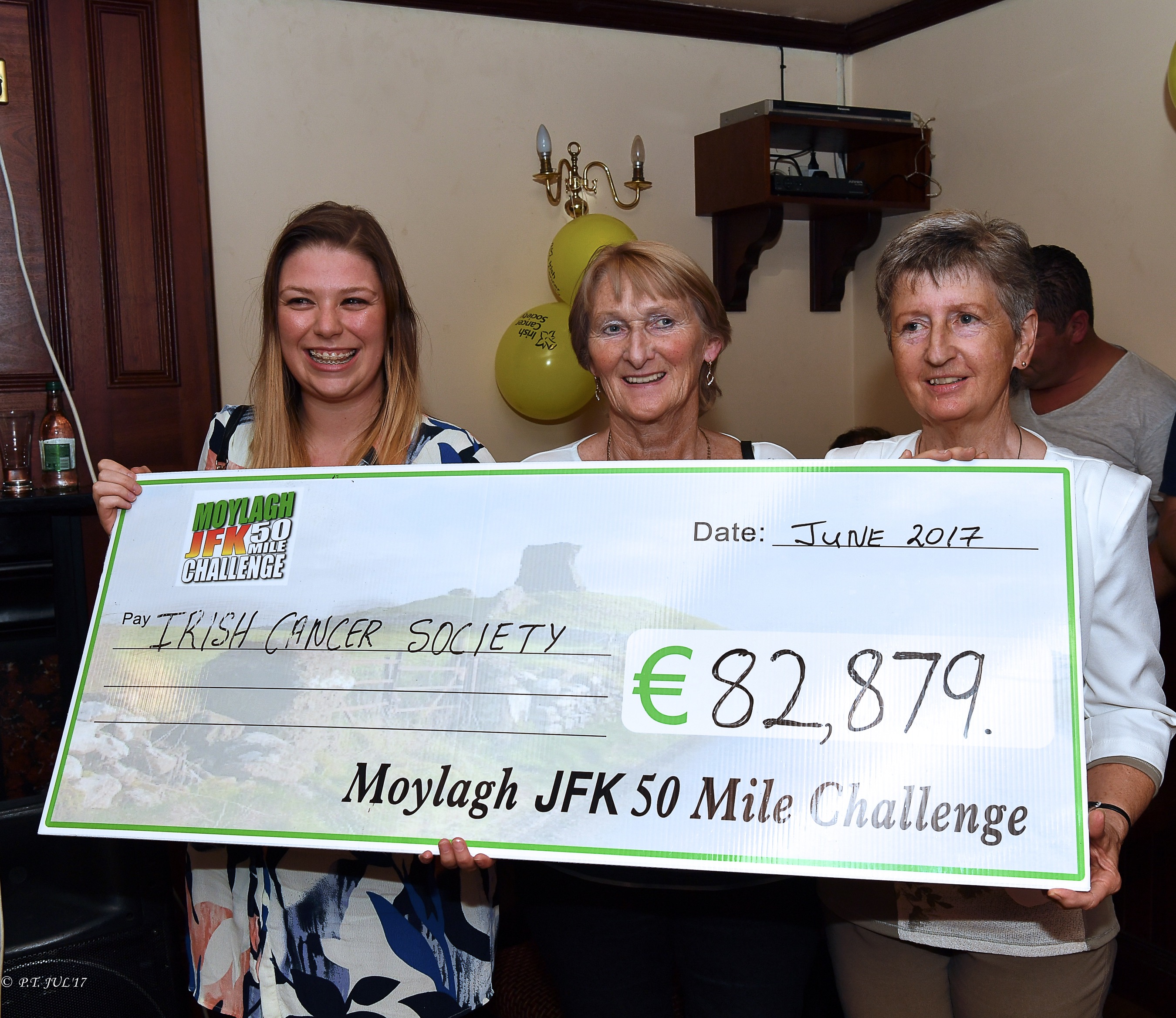 Moylagh 50 Mile Challenge raises €103,599 for cancer services