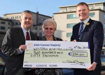 Irish Cancer Society donates €250,000 to support bowel cancer screening in Galway and Roscommon