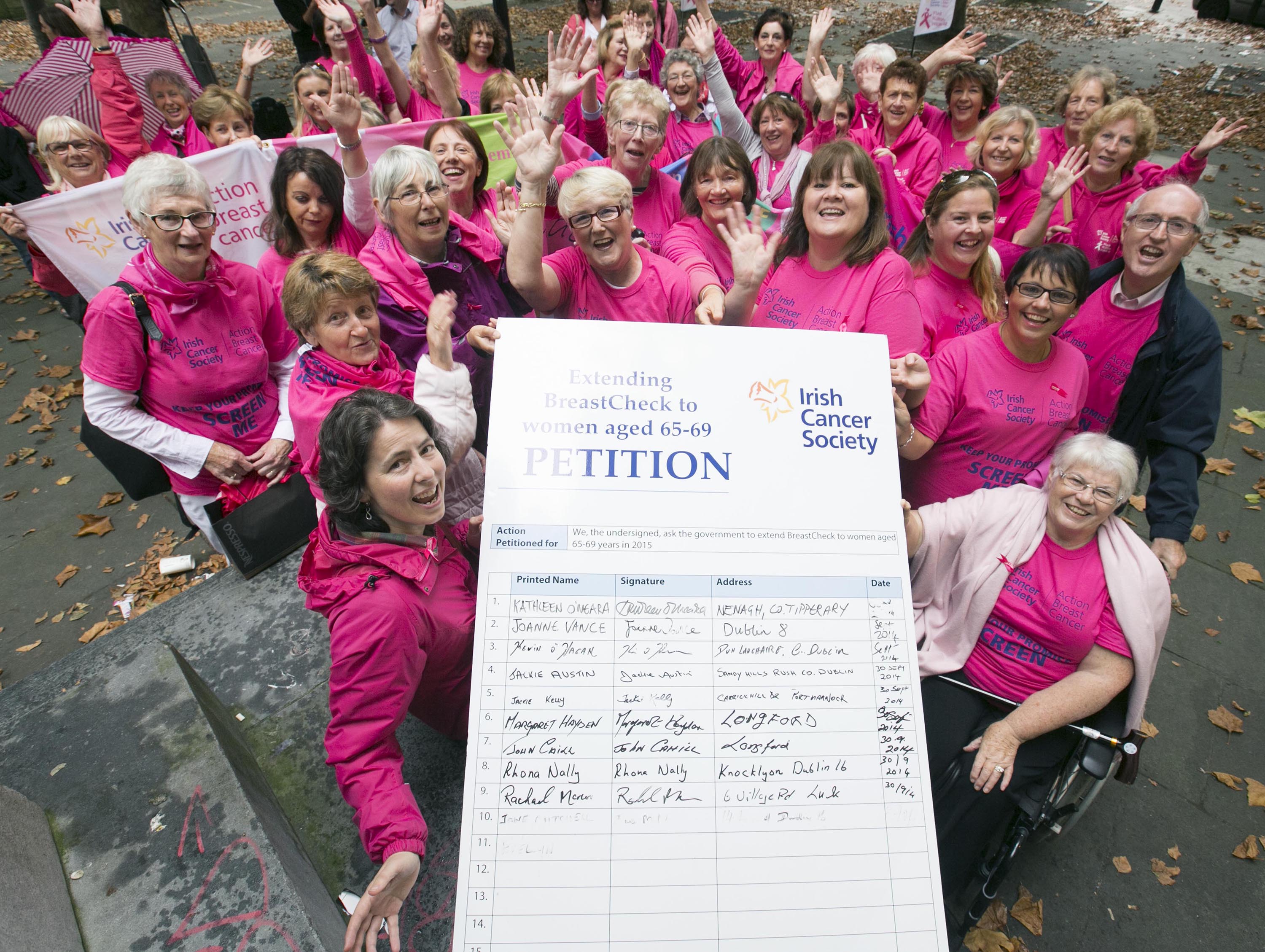 Government must keep promise to extend BreastCheck to 65-69 age group, says Irish Cancer Society