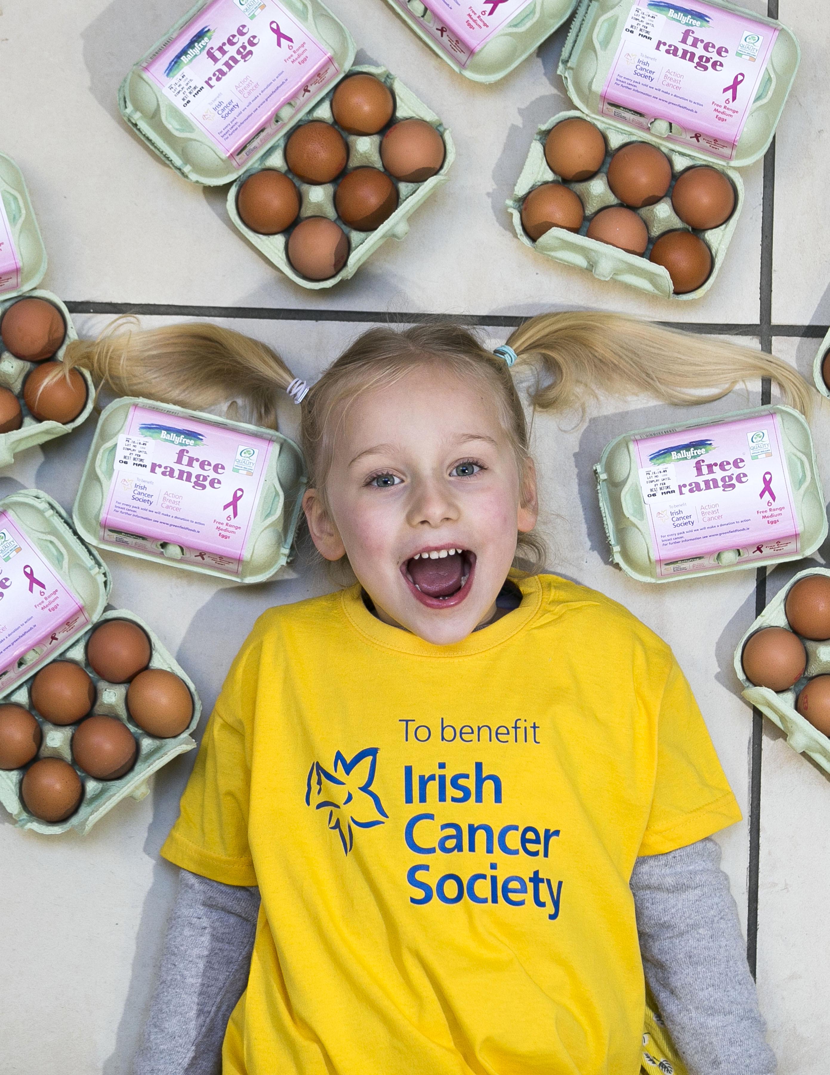 Ballyfree Eggs Donates €14k to the Irish Cancer Society’s Action Breast Cancer