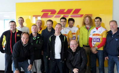 DHL Express amateur cyclists take on one of the toughest cycling challenges in the world, in aid of the Irish Cancer Society