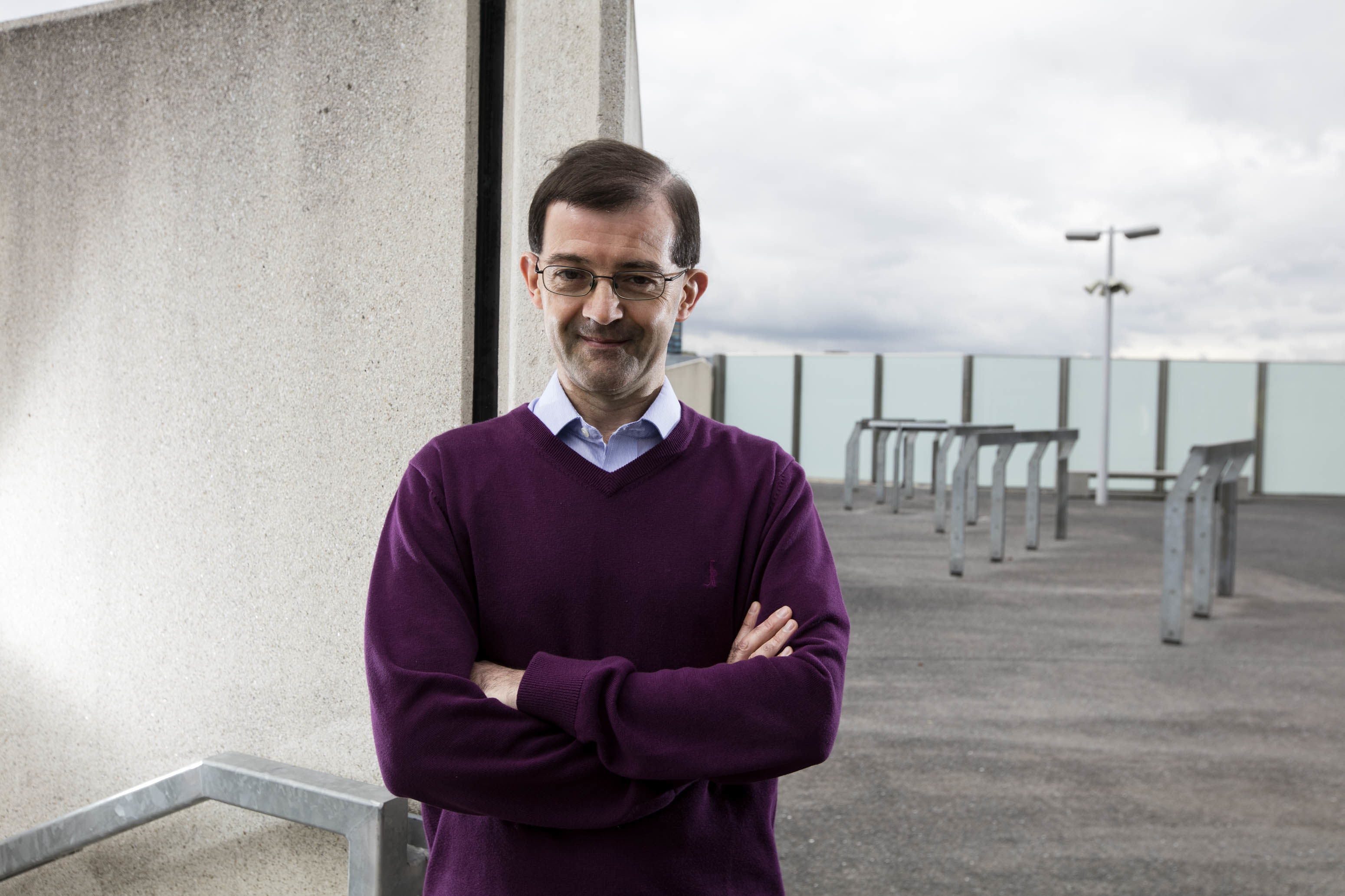 Bowel cancer survivor Gerard