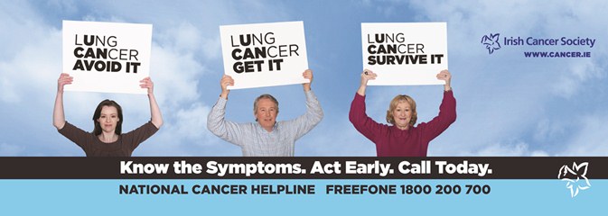 Irish Cancer Society Launches 2013 Lung Cancer Awareness Month