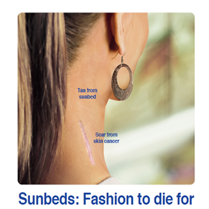 From today under 18s can no longer use sunbeds