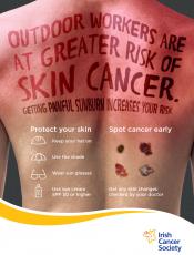 SunSmart- Outdoor workers poster