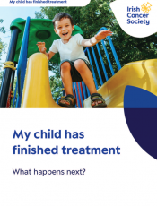 My child has finished treatment - what happens next?