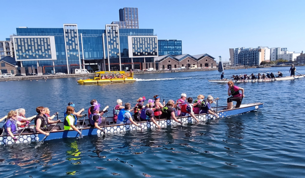 Press Release: Breast cancer survivor and Irish Cancer Society Board of Directors member shares excitement at participating in French regatta as part of breast cancer dragon boat team 