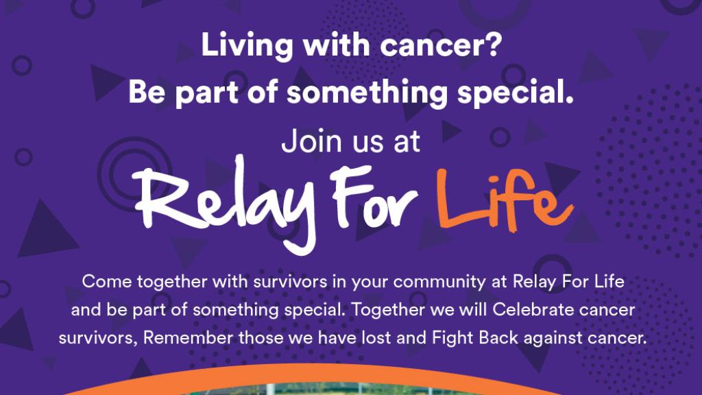 Thank you for registering for Relay For Life | Irish Cancer Society