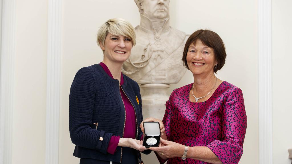 Rhona Nally and Averil Power