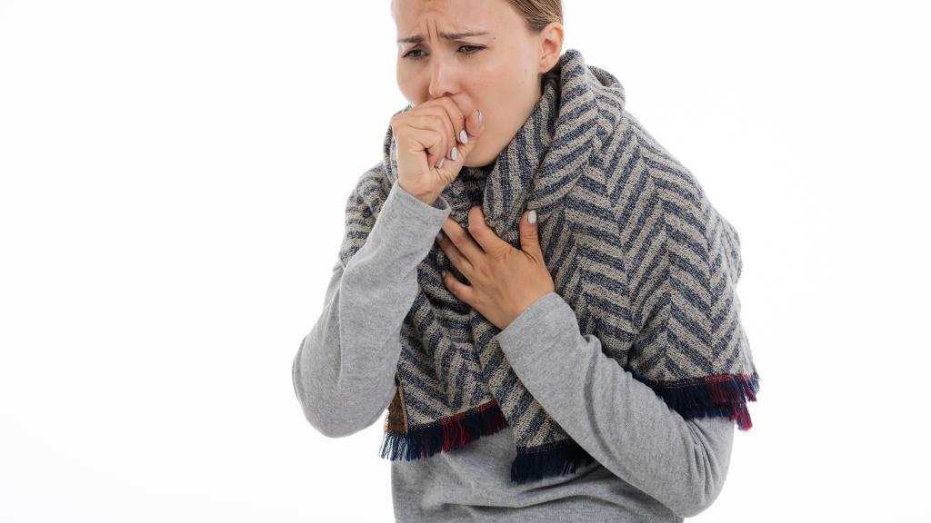cough woman sick