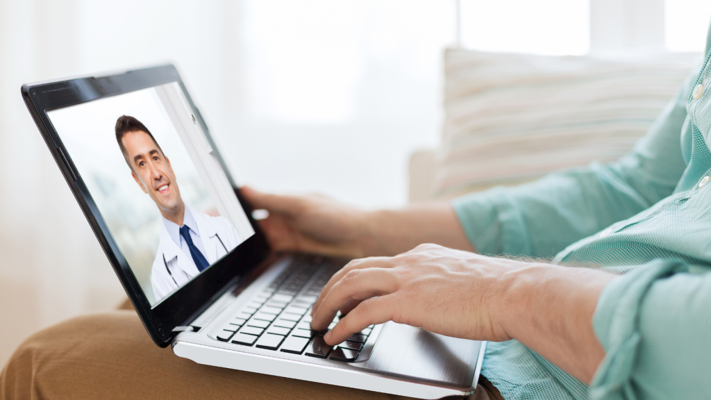 video call with doctor