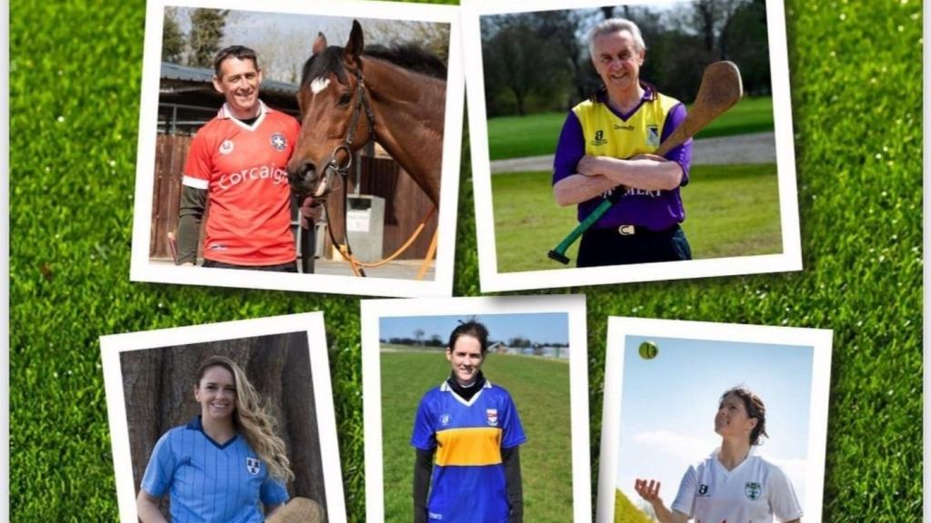 Hurling for Cancer Research vintage collection jerseys