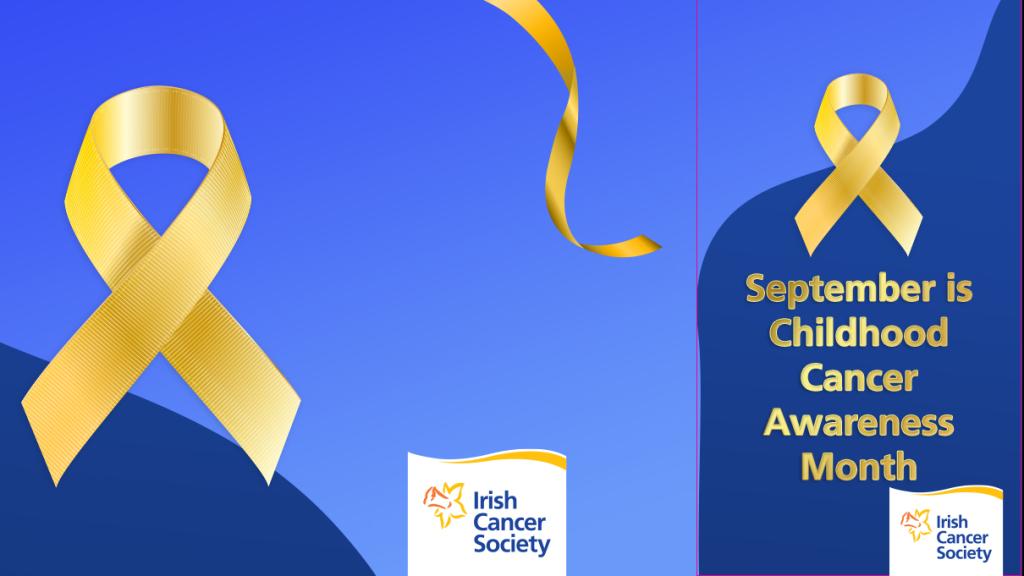 childhood cancer ribbon