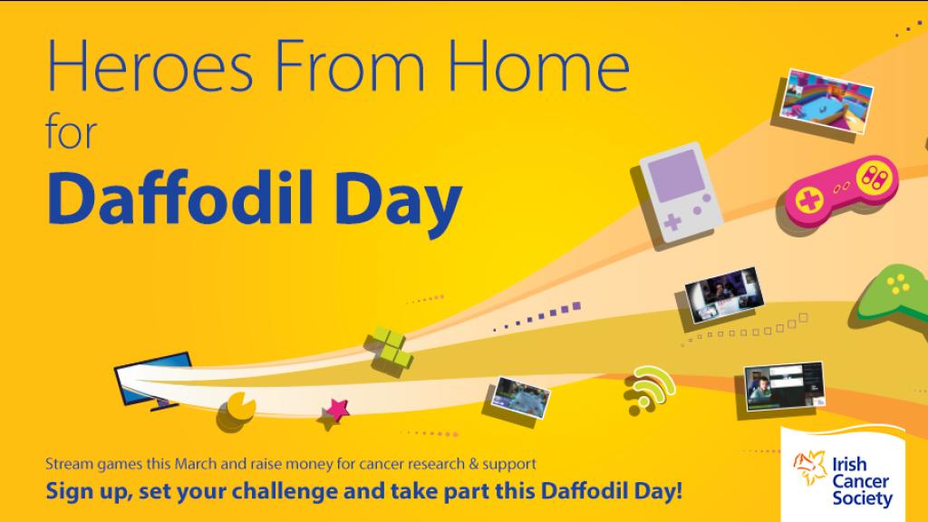 daffodil day gaming banner