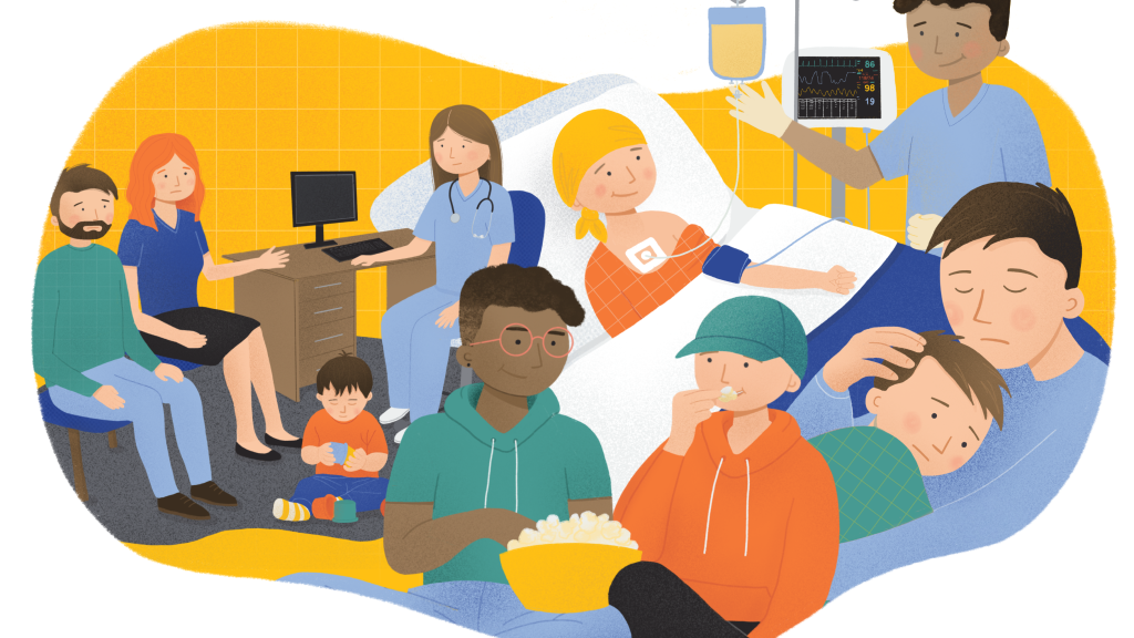 Children in hospital and at home
