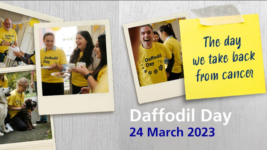 Daffodil Day 2023 homepage banner