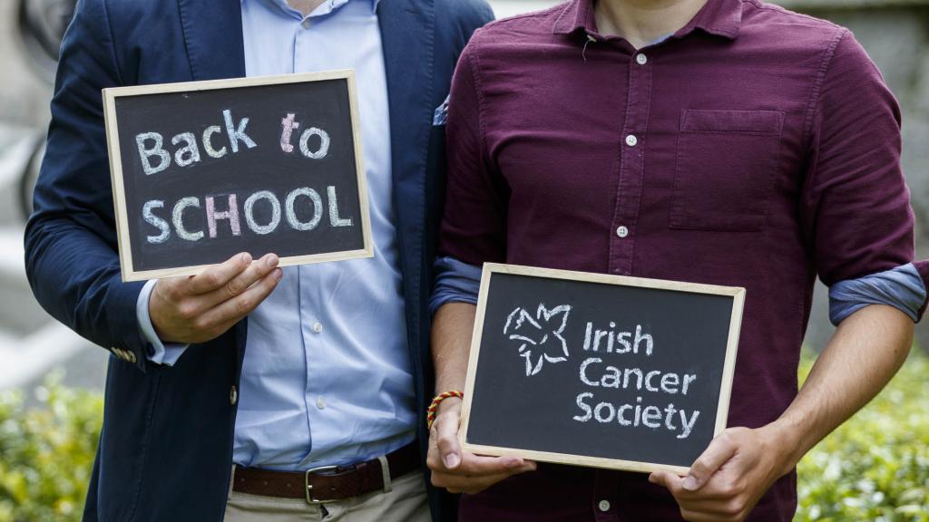 Irish Cancer Society research scholars Dr Conor Murphy and John Daly