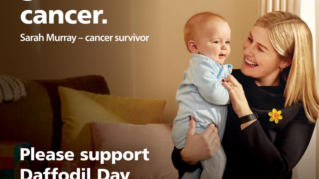 Sarah, cancer survivor: Your support gave me life after cancer