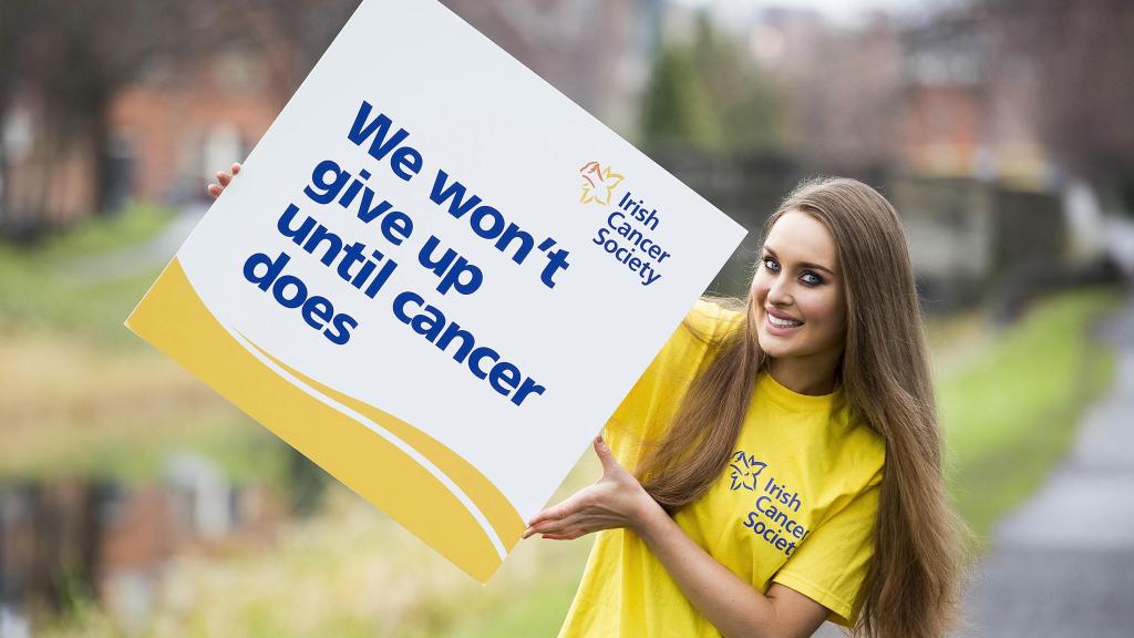 Learn how you can get active in 2015 with the Irish Cancer Society Former Miss Universe Ireland Roz Purcell encouraging you to get active with the Irish Cancer Society